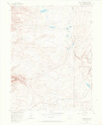 preview thumbnail of historical topo map of Routt County, CO in 1956