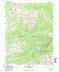 Download a high-resolution, GPS-compatible USGS topo map for Mount Yale, CO (1985 edition)