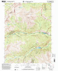 Download a high-resolution, GPS-compatible USGS topo map for Mount Yale, CO (2001 edition)