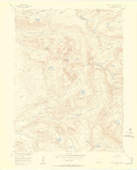 Download a high-resolution, GPS-compatible USGS topo map for Mount Zirkel, CO (1957 edition)