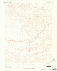 Download a high-resolution, GPS-compatible USGS topo map for Muldoon Hill, CO (1965 edition)