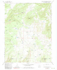Download a high-resolution, GPS-compatible USGS topo map for Narraguinnep Mountain, CO (1983 edition)