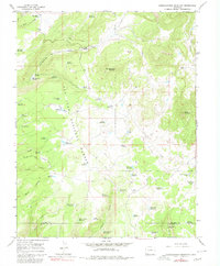 Download a high-resolution, GPS-compatible USGS topo map for Narraguinnep Mountain, CO (1980 edition)