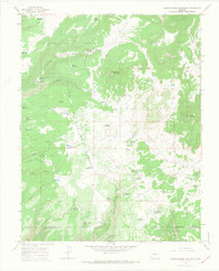 Download a high-resolution, GPS-compatible USGS topo map for Narraguinnep Mountain, CO (1968 edition)