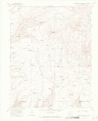 Download a high-resolution, GPS-compatible USGS topo map for Narraguinnep Mountain, CO (1968 edition)