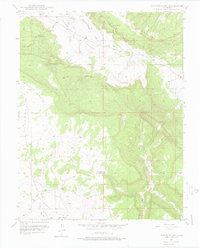 preview thumbnail of historical topo map of Montrose County, CO in 1948