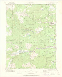 Download a high-resolution, GPS-compatible USGS topo map for Nederland, CO (1969 edition)