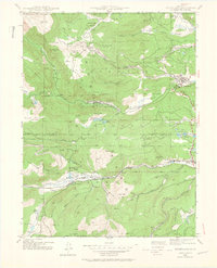 Download a high-resolution, GPS-compatible USGS topo map for Nederland, CO (1964 edition)