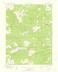 Download a high-resolution, GPS-compatible USGS topo map for Nederland, CO (1959 edition)