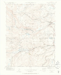 Download a high-resolution, GPS-compatible USGS topo map for Nederland, CO (1969 edition)