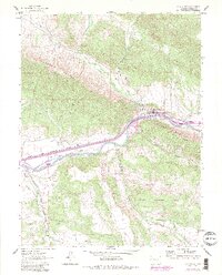 1962 Map of New Castle, 1988 Print