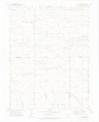 preview thumbnail of historical topo map of Logan County, CO in 1972