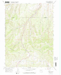 Download a high-resolution, GPS-compatible USGS topo map for Ninemile Gap, CO (1975 edition)