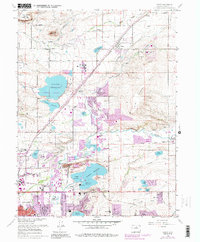 Download a high-resolution, GPS-compatible USGS topo map for Niwot, CO (1988 edition)