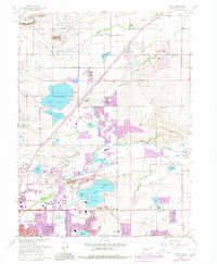 Download a high-resolution, GPS-compatible USGS topo map for Niwot, CO (1980 edition)