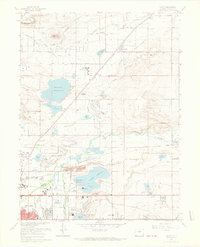 Download a high-resolution, GPS-compatible USGS topo map for Niwot, CO (1968 edition)