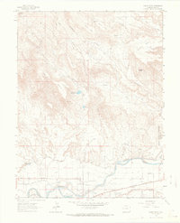 preview thumbnail of historical topo map of Delta County, CO in 1962