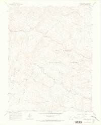 Download a high-resolution, GPS-compatible USGS topo map for North Pass, CO (1970 edition)