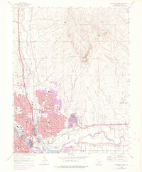 Download a high-resolution, GPS-compatible USGS topo map for Northeast Pueblo, CO (1976 edition)