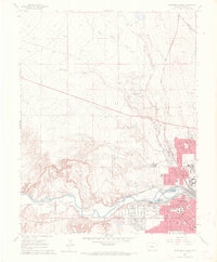 Download a high-resolution, GPS-compatible USGS topo map for Northwest Pueblo, CO (1970 edition)
