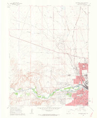 Download a high-resolution, GPS-compatible USGS topo map for Northwest Pueblo, CO (1962 edition)