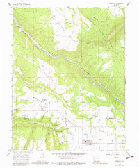 Download a high-resolution, GPS-compatible USGS topo map for Norwood, CO (1983 edition)