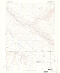 Download a high-resolution, GPS-compatible USGS topo map for Norwood, CO (1968 edition)