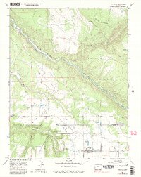 1964 Map of Norwood, 1983 Print