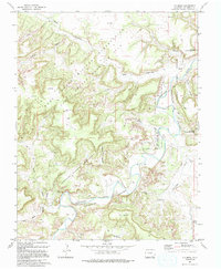 Download a high-resolution, GPS-compatible USGS topo map for O V Mesa, CO (1994 edition)