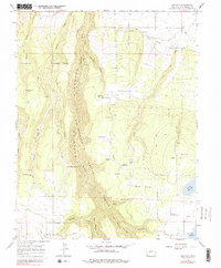 Download a high-resolution, GPS-compatible USGS topo map for Oak Hill, CO (1979 edition)