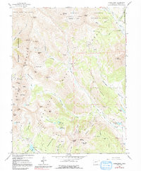 Download a high-resolution, GPS-compatible USGS topo map for Oh-Be-Joyful, CO (1991 edition)