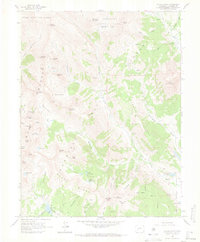 Download a high-resolution, GPS-compatible USGS topo map for Oh-Be-Joyful, CO (1968 edition)