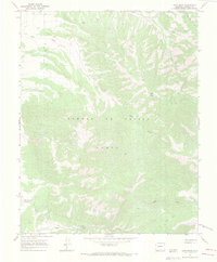 Download a high-resolution, GPS-compatible USGS topo map for Ojito Peak, CO (1971 edition)