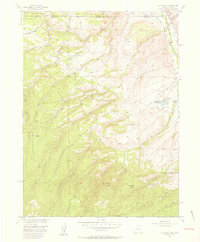 Download a high-resolution, GPS-compatible USGS topo map for Old Roach, CO (1957 edition)