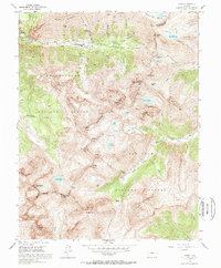 Download a high-resolution, GPS-compatible USGS topo map for Ophir, CO (1987 edition)