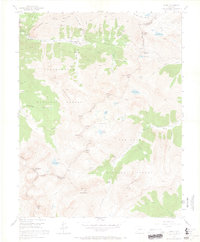 Download a high-resolution, GPS-compatible USGS topo map for Ophir, CO (1969 edition)