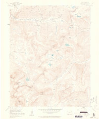 Download a high-resolution, GPS-compatible USGS topo map for Ophir, CO (1962 edition)