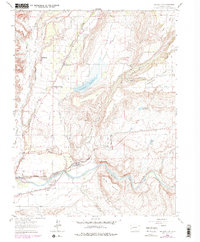 Download a high-resolution, GPS-compatible USGS topo map for Orchard City, CO (1979 edition)