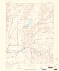 Download a high-resolution, GPS-compatible USGS topo map for Orchard City, CO (1966 edition)