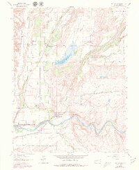 1962 Map of Orchard City, 1979 Print