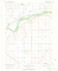 Download a high-resolution, GPS-compatible USGS topo map for Orchard, CO (1972 edition)