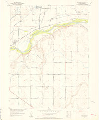 Download a high-resolution, GPS-compatible USGS topo map for Orchard, CO (1952 edition)