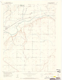 Download a high-resolution, GPS-compatible USGS topo map for Orchard, CO (1952 edition)