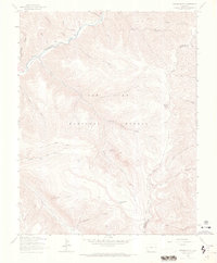 Download a high-resolution, GPS-compatible USGS topo map for Orphan Butte, CO (1970 edition)