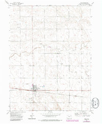Download a high-resolution, GPS-compatible USGS topo map for Otis, CO (1985 edition)