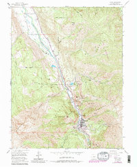 Download a high-resolution, GPS-compatible USGS topo map for Ouray, CO (1987 edition)