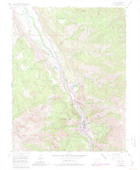 Download a high-resolution, GPS-compatible USGS topo map for Ouray, CO (1984 edition)