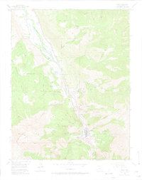 Download a high-resolution, GPS-compatible USGS topo map for Ouray, CO (1974 edition)