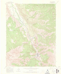 Download a high-resolution, GPS-compatible USGS topo map for Ouray, CO (1970 edition)