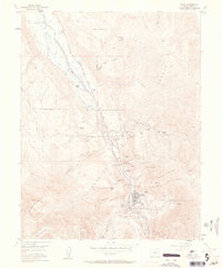 Download a high-resolution, GPS-compatible USGS topo map for Ouray, CO (1963 edition)